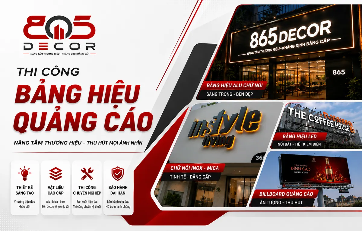 Bảng hiệu quảng cáo